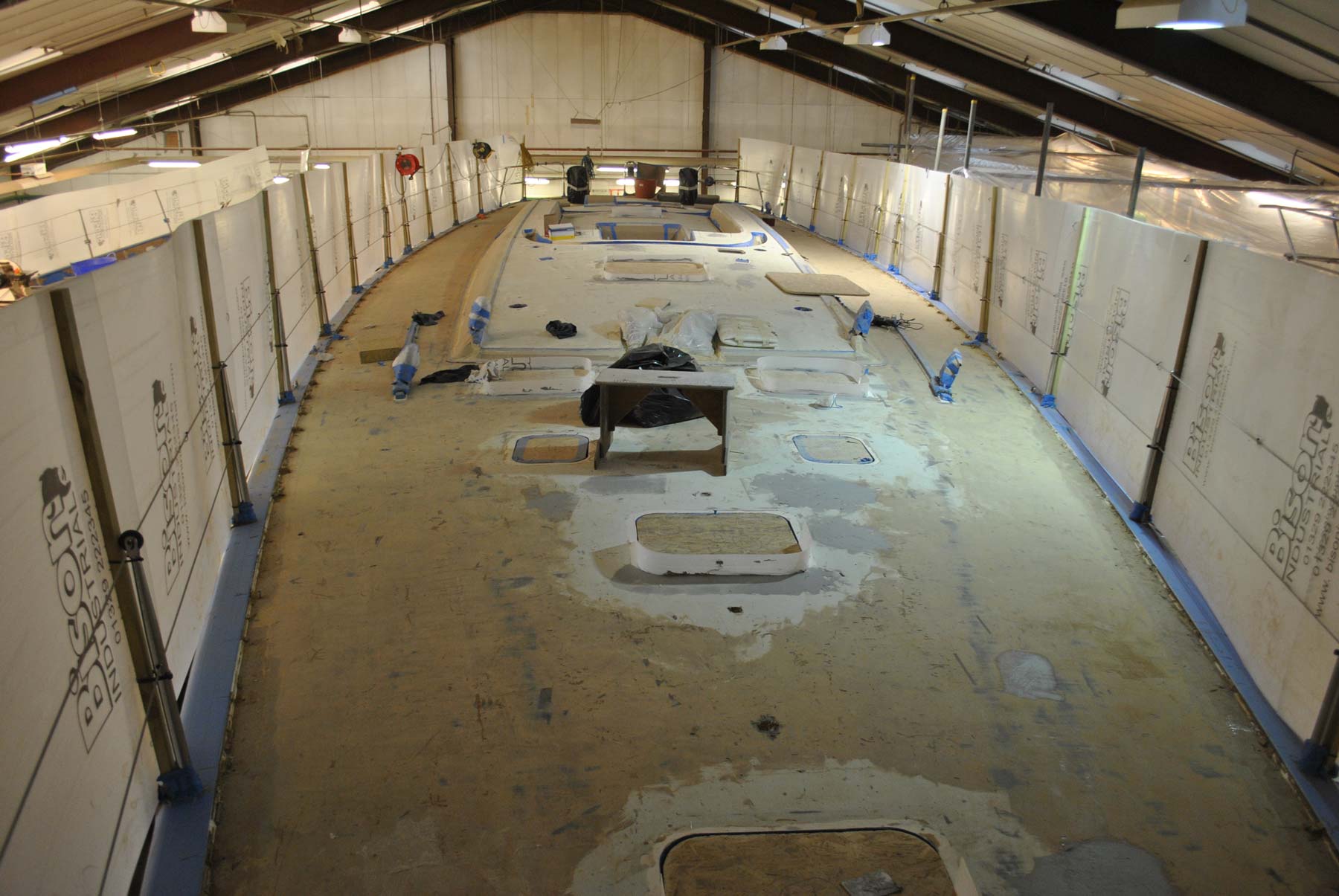 yacht decking refit and repair