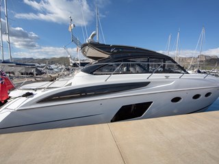Princess V48 Side view