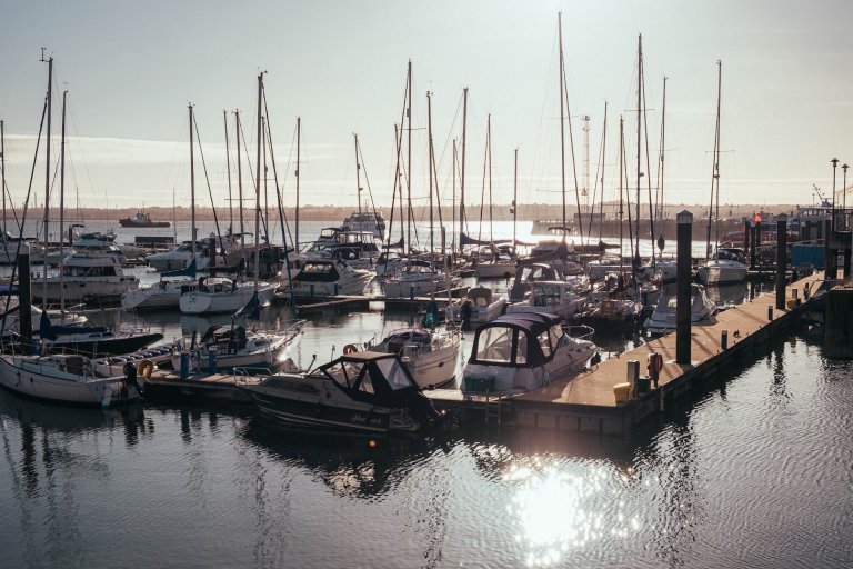 Photo of Southampton Marina with boats and yachts