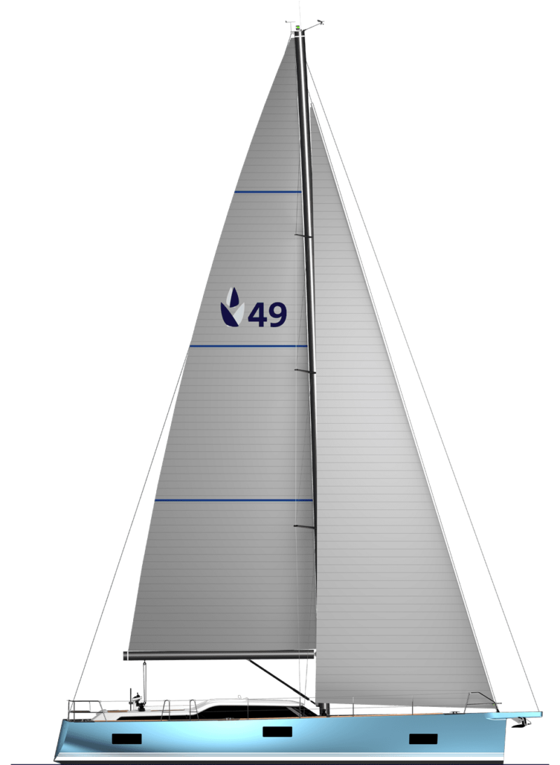 Contest   49CS Side Profile