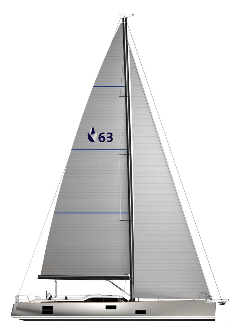 Contest   63CS Side Profile