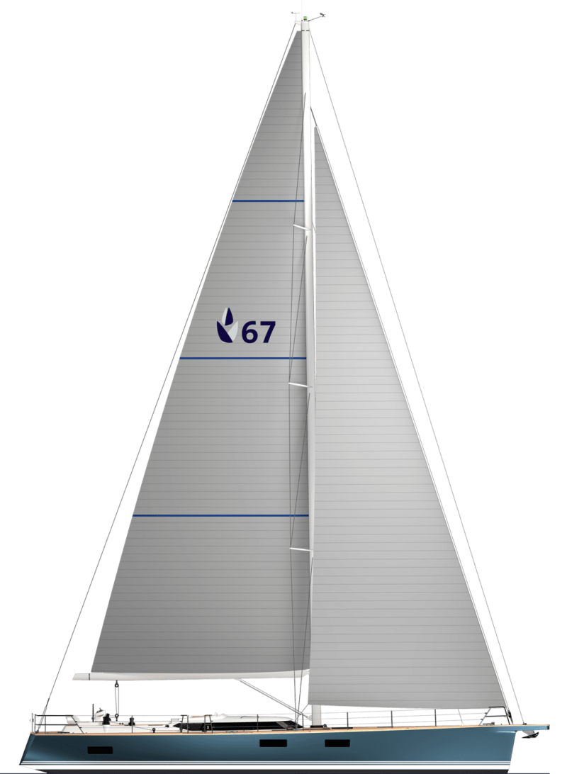 Contest   67CS Side Profile