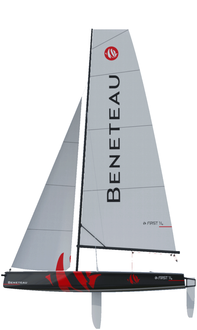 Beneteau  First 14 Side Profile