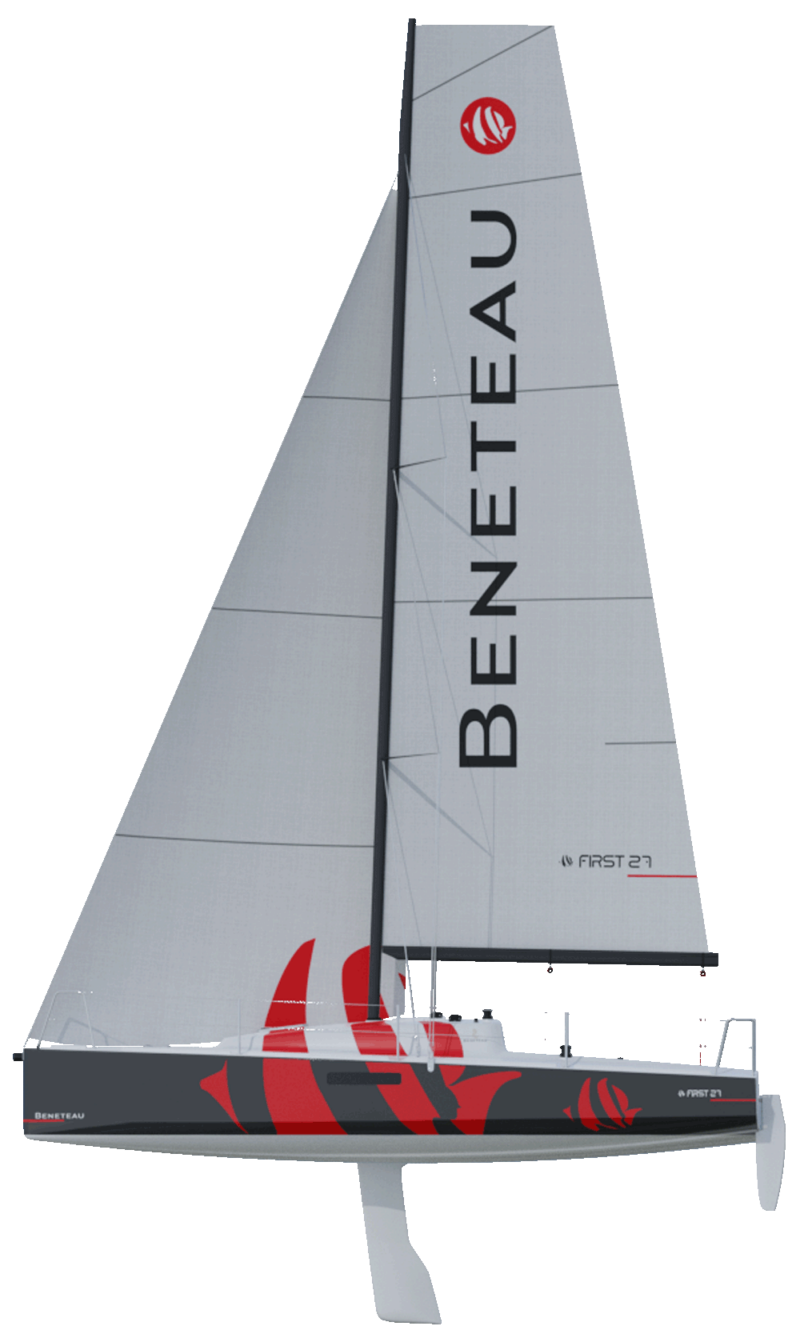 Beneteau  First 27 Side Profile