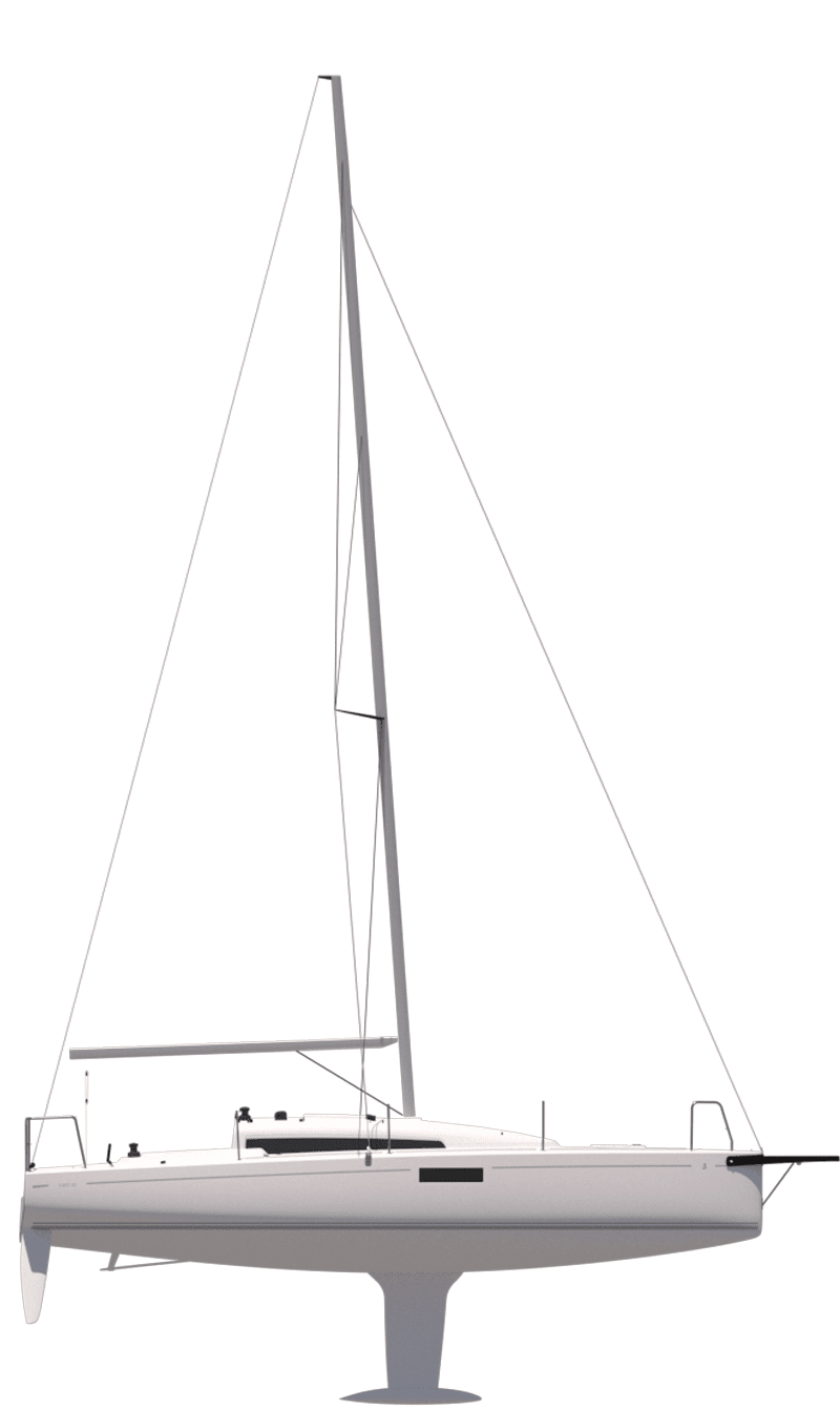 Beneteau  First 30 Side Profile