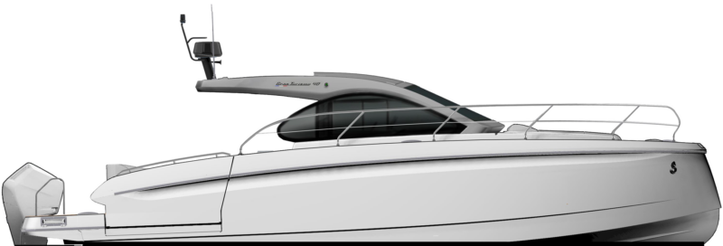Beneteau  Gran Turismo 40 Side Profile