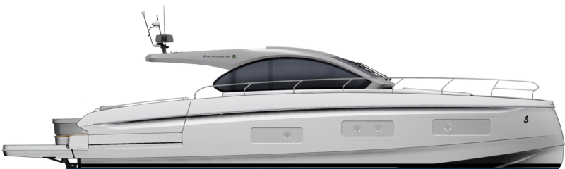 Beneteau  Gran Turismo 50 Side Profile