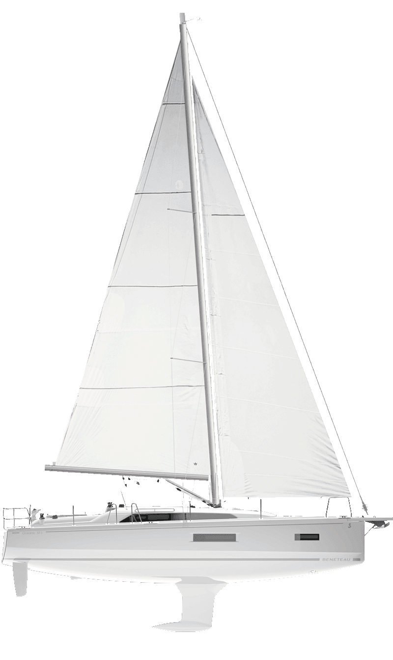 Beneteau  Oceanis 37.1 Side Profile