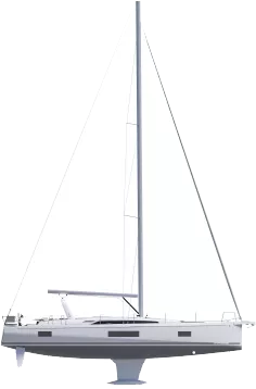 Beneteau  Oceanis 52 Side Profile